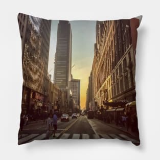 Midtown, Manhattan, New York City Pillow