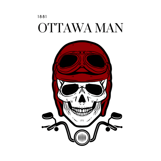 with red helmet motorcycle ottawa man design by hasanclgn