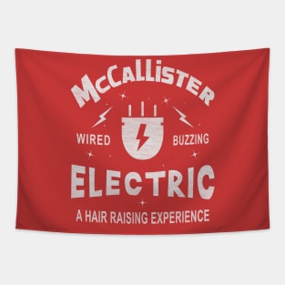 McCallister Electric. Wired, Buzzing, a Hair-Raising Experience Tapestry