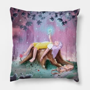 twilight dragonflies Pillow