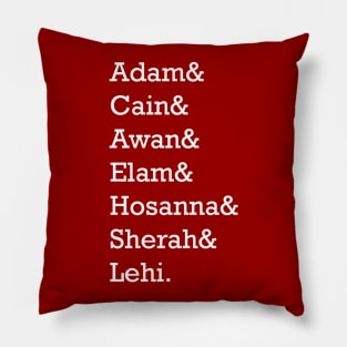 Adam & Werewolves Pillow