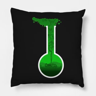 Breaking Bad - Fanart version in green Alternative Pillow