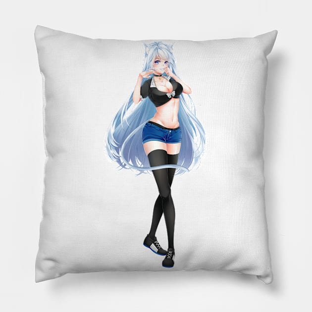 Darksabre Pin-up Pillow by Darksabre