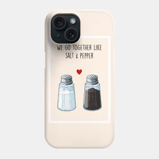 Salt and pepper Phone Case