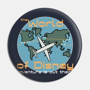 World Travels Pin