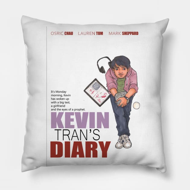 Kevin Trans DIary Pillow by ficfacersstore