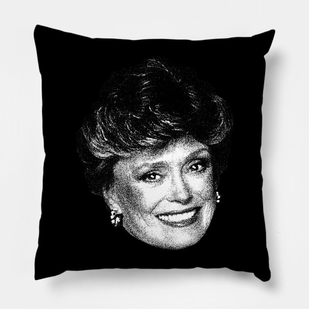 White Rue McClanahan Vihntage Pillow by CakCulaiNabuiNabui