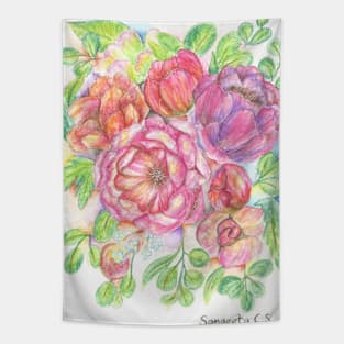 Flowers Tapestry