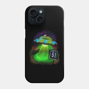 UFO Area 51 Phone Case