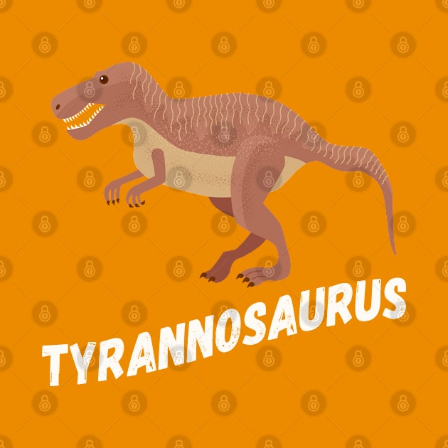 Fun Tyrannosaurus Rex Design by Terra Fossil Merch