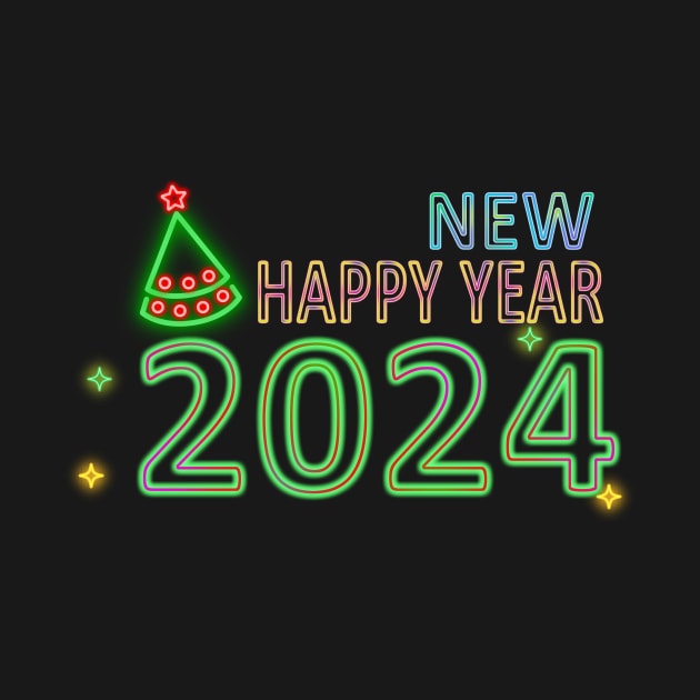 Happy New year 2024 by Canvas Creations