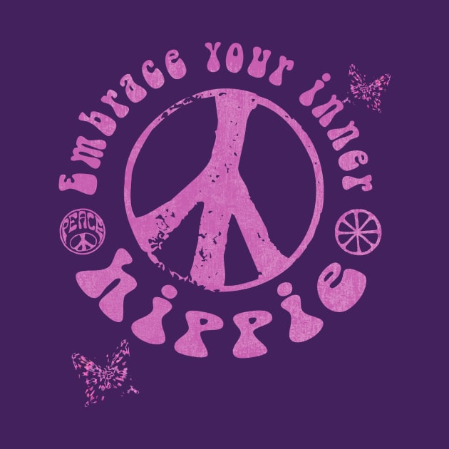 EMBRACE YOUR INNER HIPPIE Weathered by Scarebaby