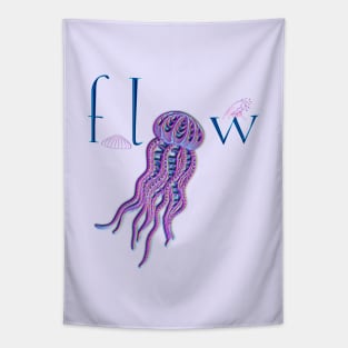 Flow Jellyfish Tapestry