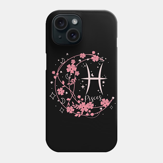 Pisces (February 19 March 20) Phone Case by Annabelhut