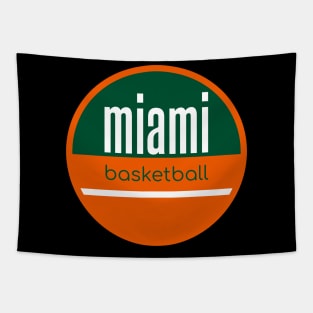 miami basketball Tapestry