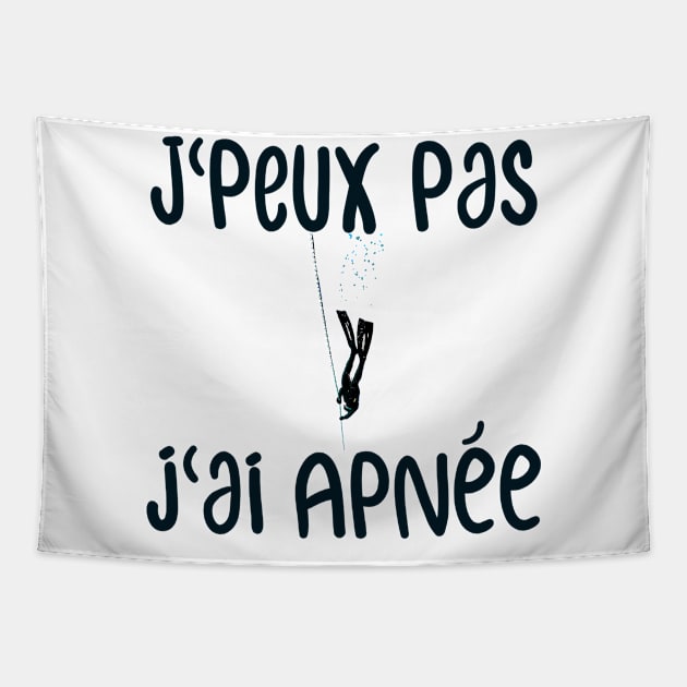 J'peux pas j'ai apnee Tapestry by ChezALi