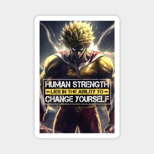 Super Hero Motivation Quotes - Anime Wallpaper Magnet