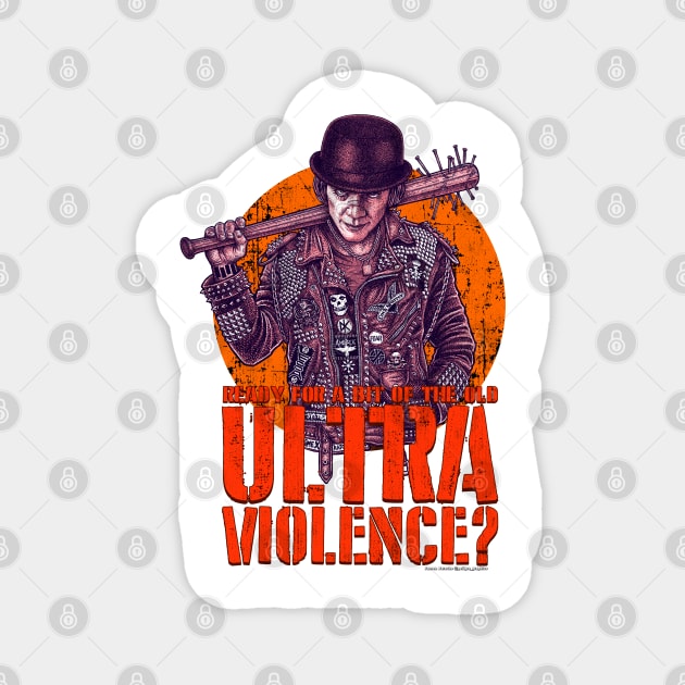 A Clockwork Orange Magnet by PeligroGraphics