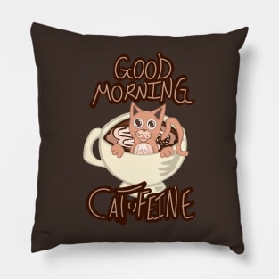 Good Morning Cat•Feine V23 Pillow