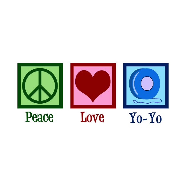 Peace Love Yoyo by epiclovedesigns