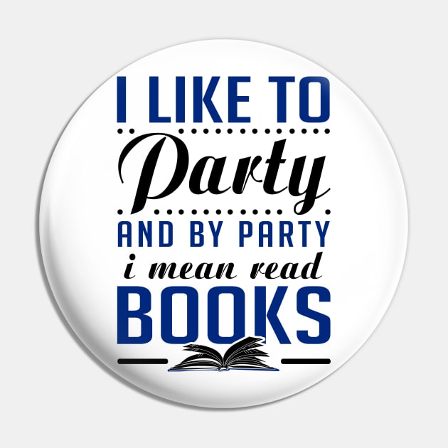 Party and books Pin by KsuAnn