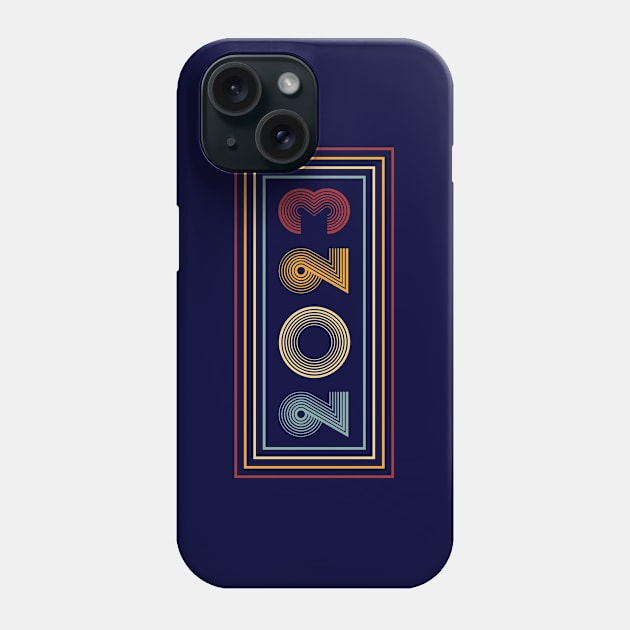 Retro 2023 Phone Case by Whimsical Thinker