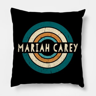 Retro Flower Mariah 80s 90s Camping Vintage Style Pillow