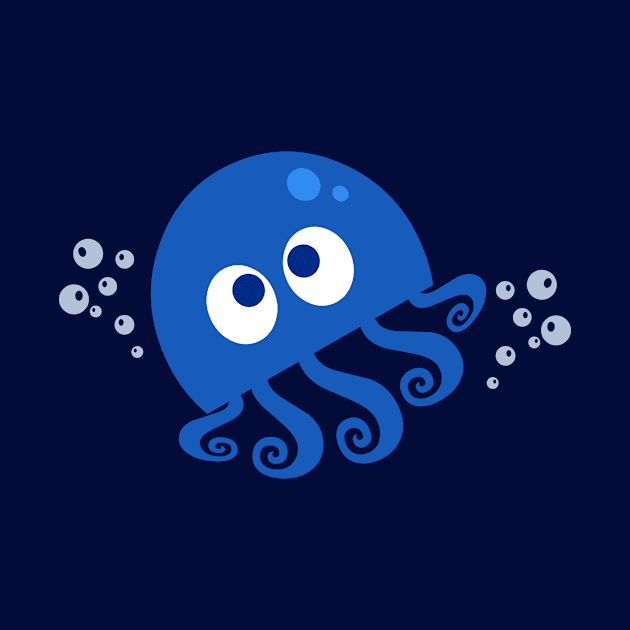 Bubbly Octopus by AnishaCreations