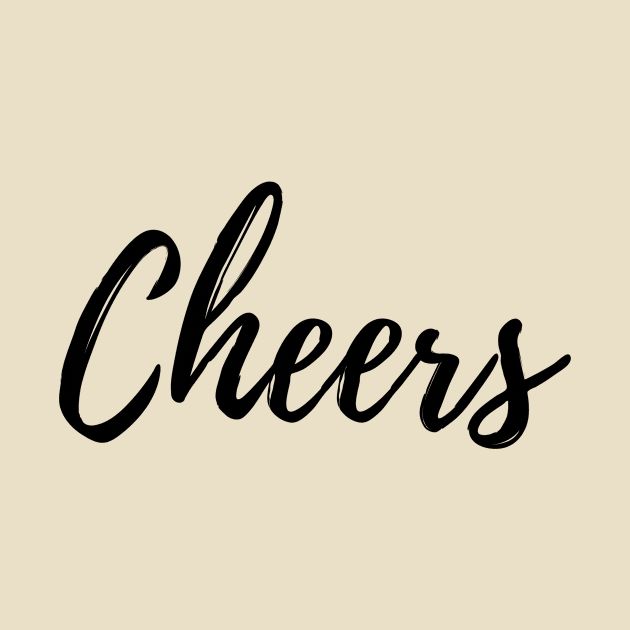 Cheers T-Shirt by NOMINOKA