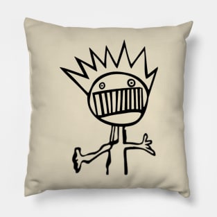 Ween Head Parody Design Illustration Pillow