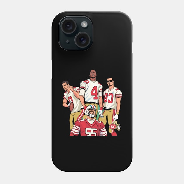 Bang Bang 49 ers gang ,49; ers footbal funny cute  victor design Phone Case by Nasromaystro