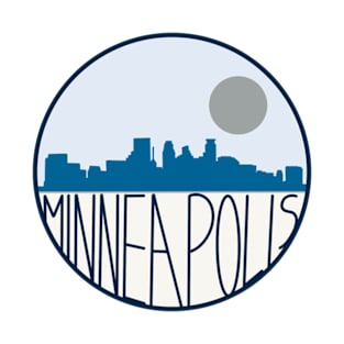 Minneapolis Skyline Active T-Shirt