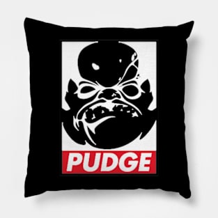 Pudge Sillouhette Pillow