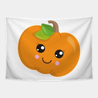 Halloween Pumpkin, Smiling Pumpkin, Trick Or Treat Tapestry