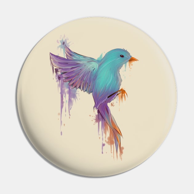 Bird Pin by Xypop