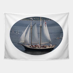 Sailboat on the Water Tapestry