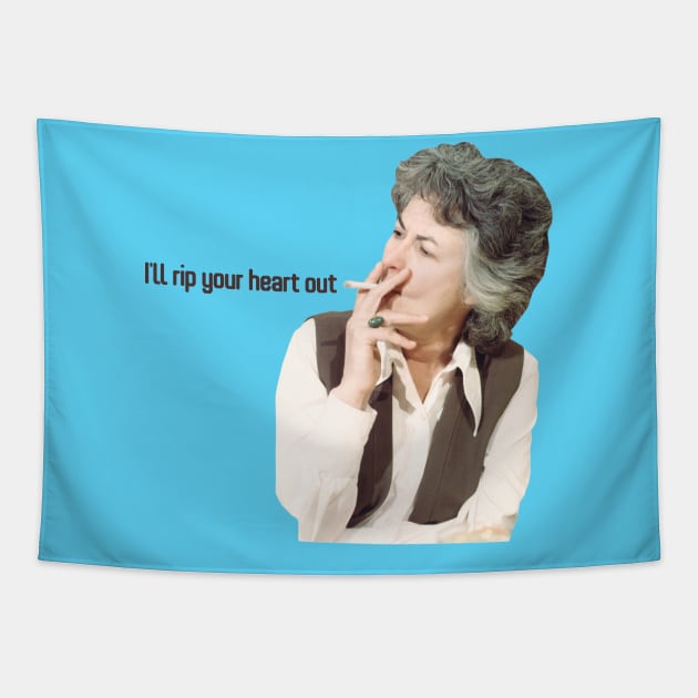 Maude Findlay Will Rip Your Heart Out. Lovingly. Tapestry by Xanaduriffic