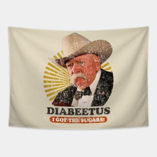 RETRO DIABEETUS I GOT THE SUGARS! Tapestry