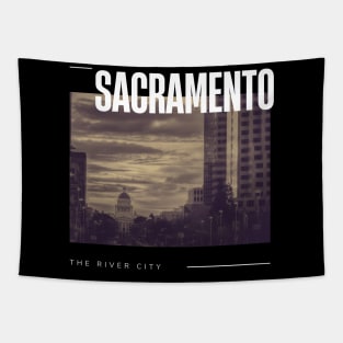 Sacramento city Tapestry
