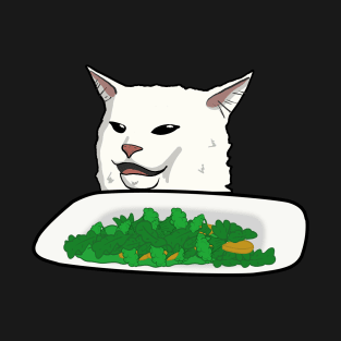 Smudge Table Cat T-Shirt