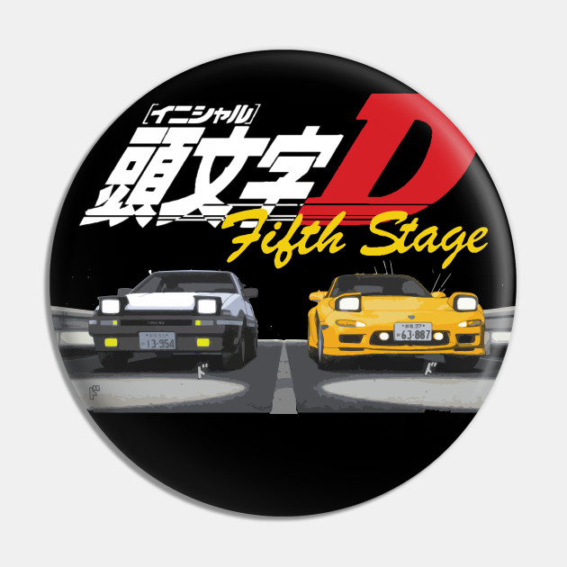 Initial D Street Stage - Keisuke's First Stage FD (Unused spoiler and front  bumper) 