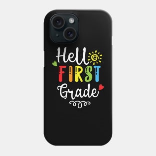 Hello First Grade Back To School Phone Case