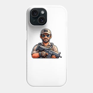 Tactical Man Phone Case