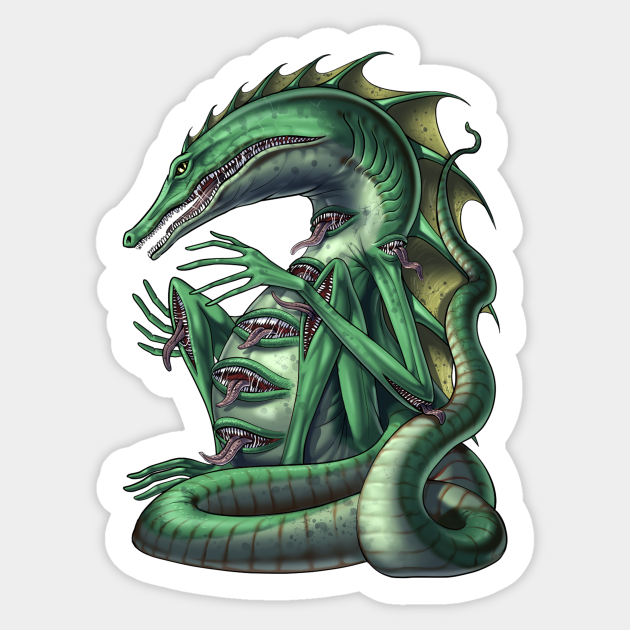 Aztec Mythology Creature Cipactli - Aztec Mythology - Sticker | TeePublic