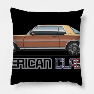 America Brown Pillow