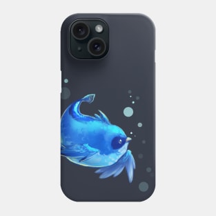 Blue merbird Phone Case