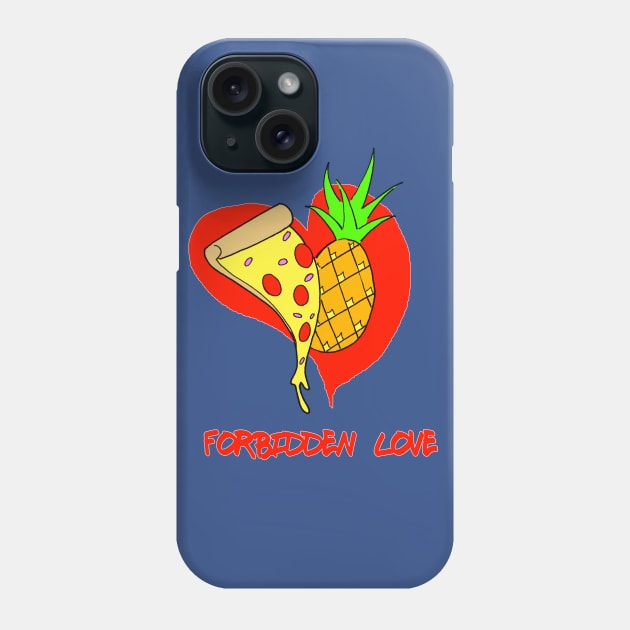 Forbidden Love Phone Case by Blaze_Belushi