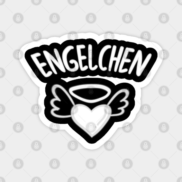 Wallpaper Sweet Angel Heart Design Wings Love Gift Angel Magnet Teepublic For iPhone Free