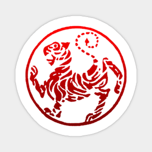 Shotokan Tiger - Red Magnet