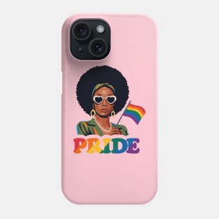 Black Lesbian Pride Phone Case